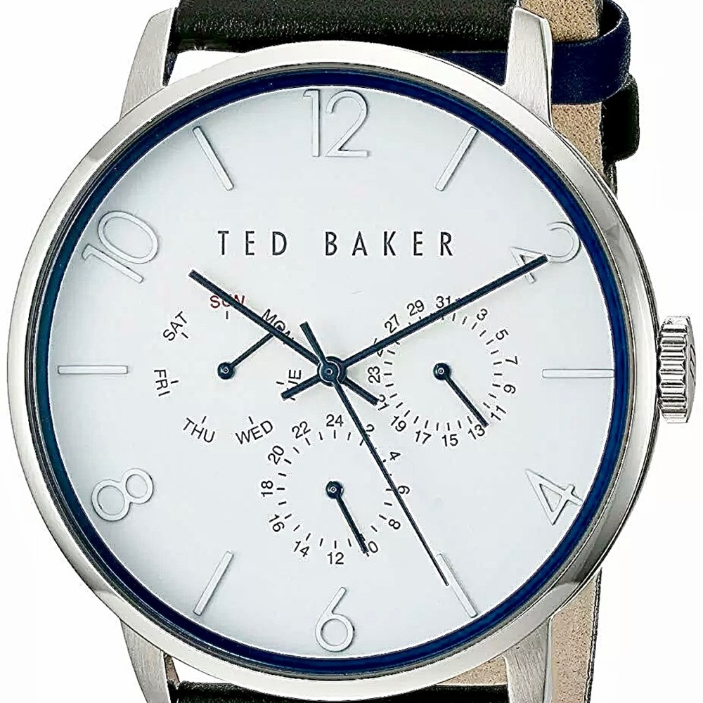 Ted Baker Men's  MultiFunction White Dial Watch